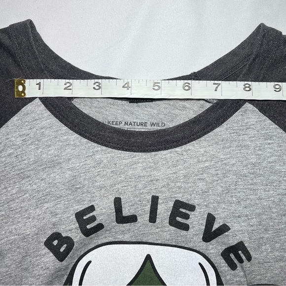 Keep Nature Wild Sasquatch 3/4 inch sleeve Tshirt • Size XL - Picture 5 of 5